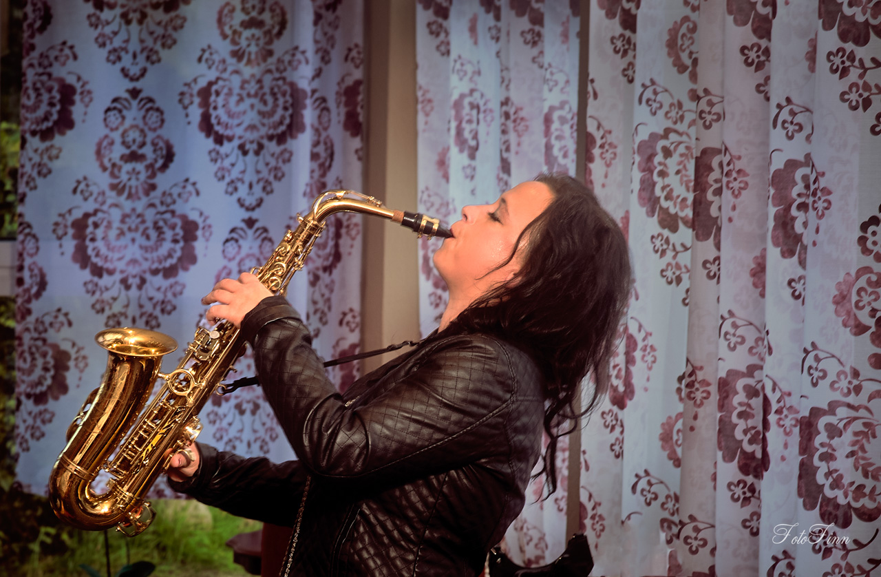 Saxophon player Micka